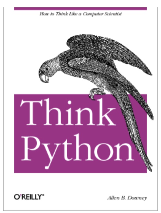 Cover E-Book Think Python
