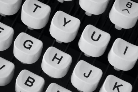 Ausschnitt einer Tastatur