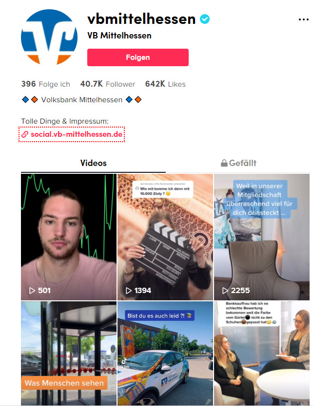 Social Media Kampagne VB Mittelhessen