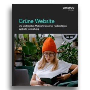 Grüne Website Cover