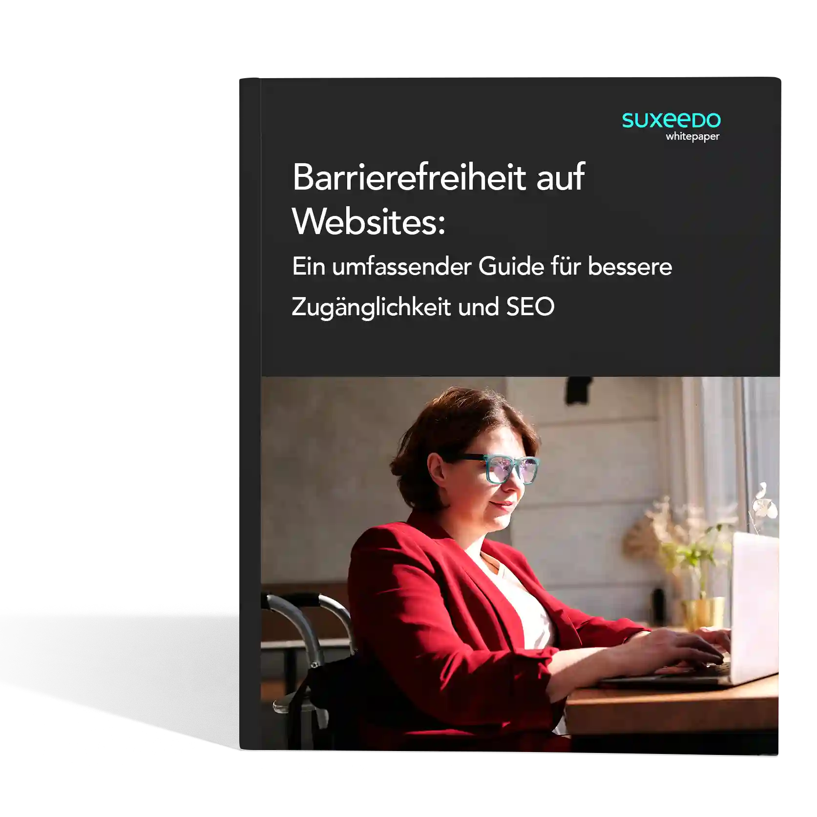 Das Cover des suxeedo Whitepapers "Barrierefreiheit auf Websites"