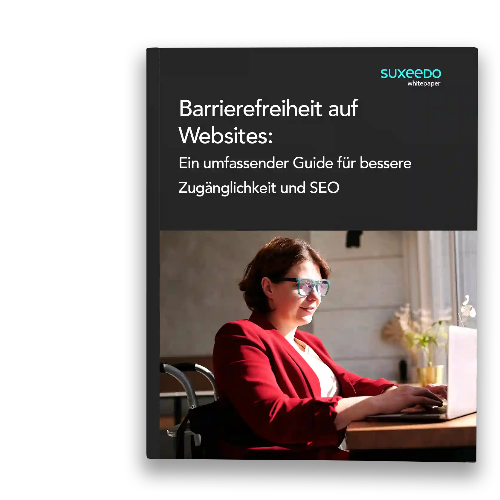 Das Cover des suxeedo Whitepapers "Barrierefreiheit auf Websites"